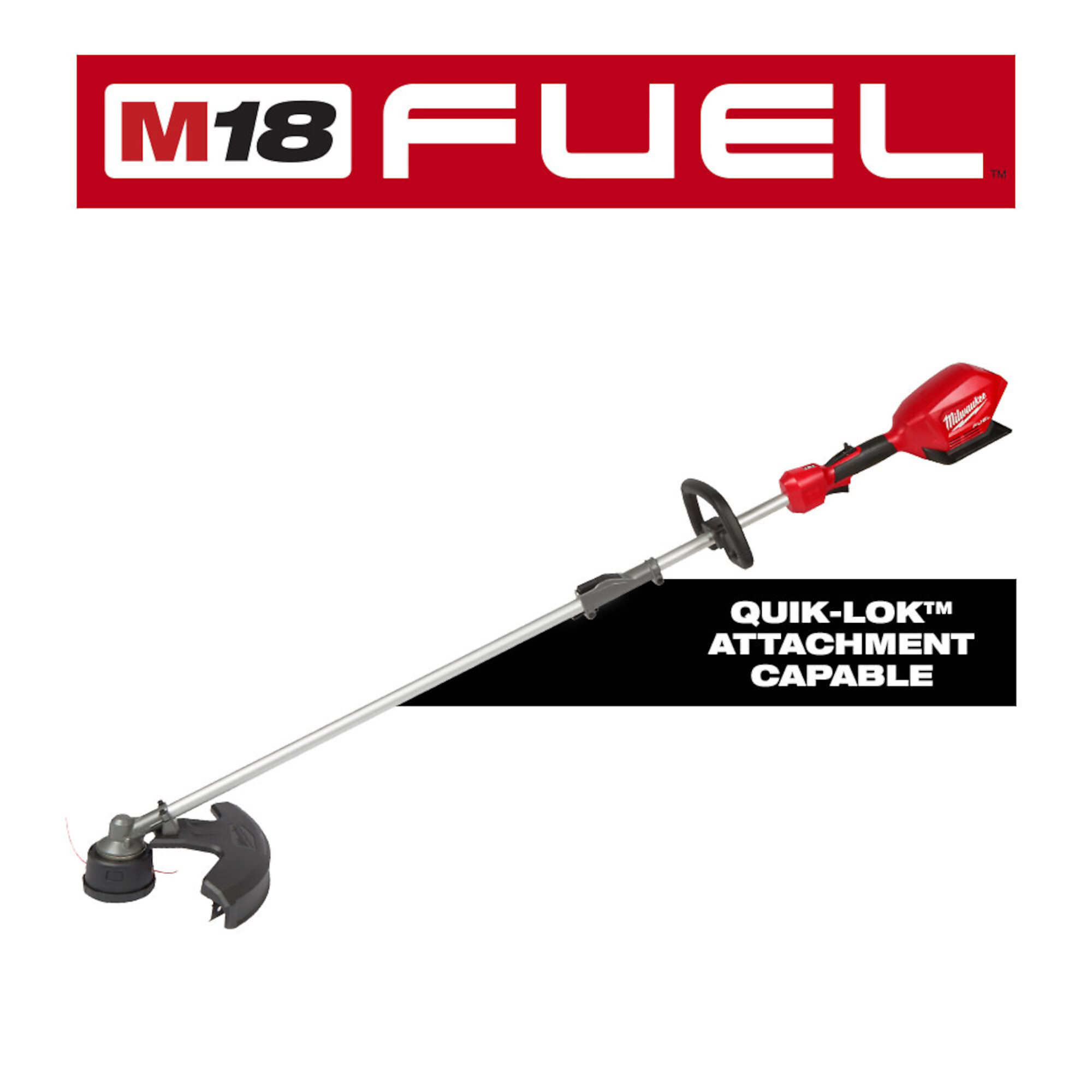 Milwaukee M18 Fuel String Trimmer with QUIK-LOK, Tool and Attachment Only, 18V Li-Ion System, Model# 2825-20ST